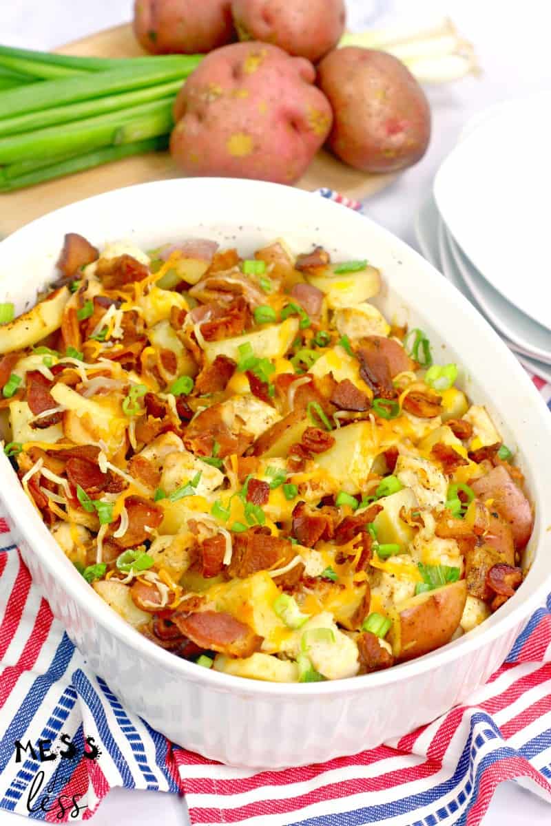 loaded baked potato casserole