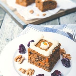 Carrot Cake Squares with Cream Cheese Frosting 5