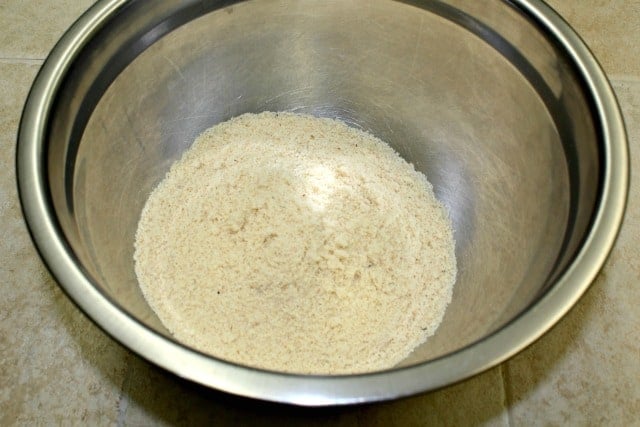 almond flour in a bowl