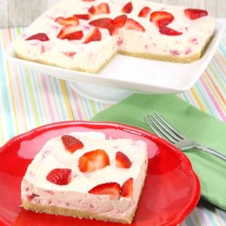 Keto No Bake Strawberry Cheesecake 8