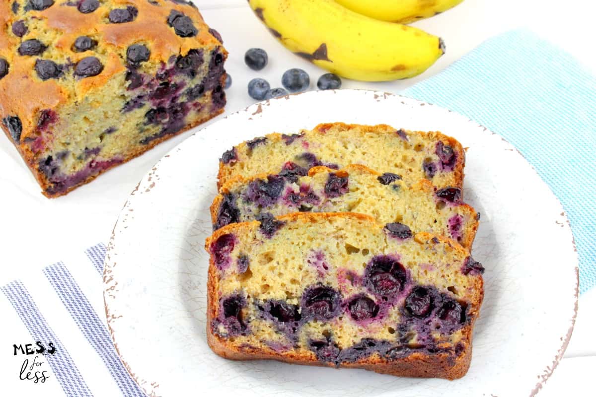 Blueberry Banana Bread Recipe