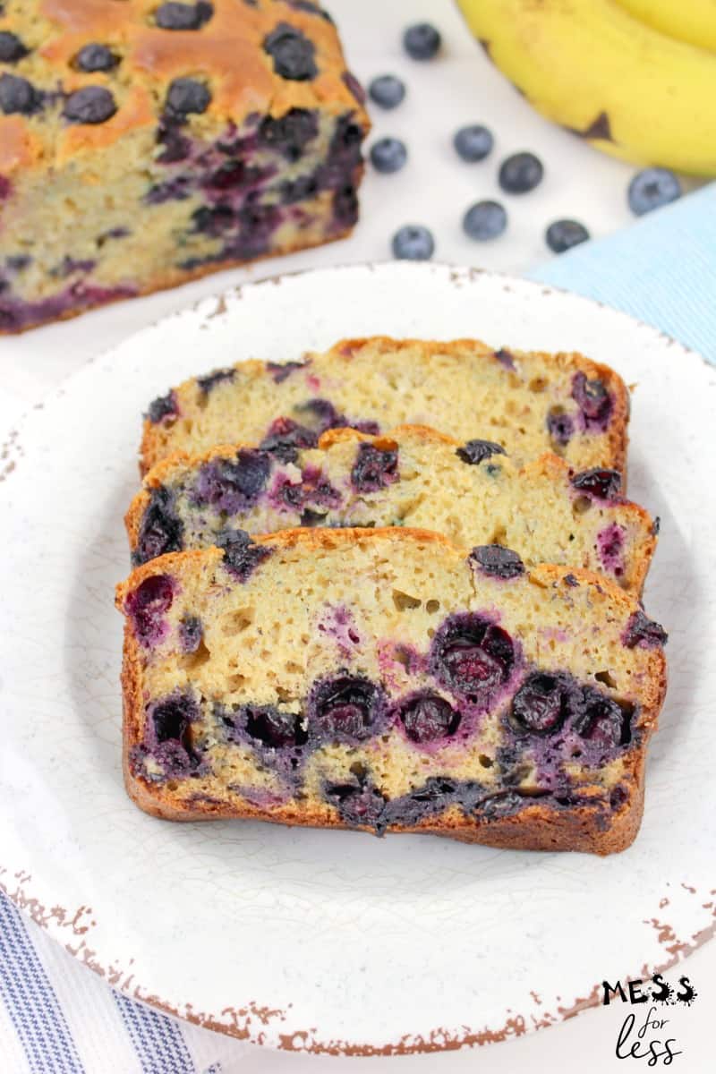 Blueberry Banana Bread Recipe