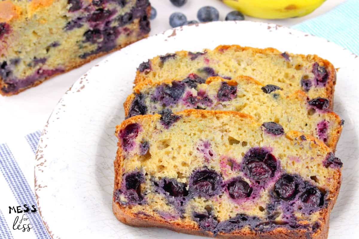 Blueberry Banana Bread Recipe