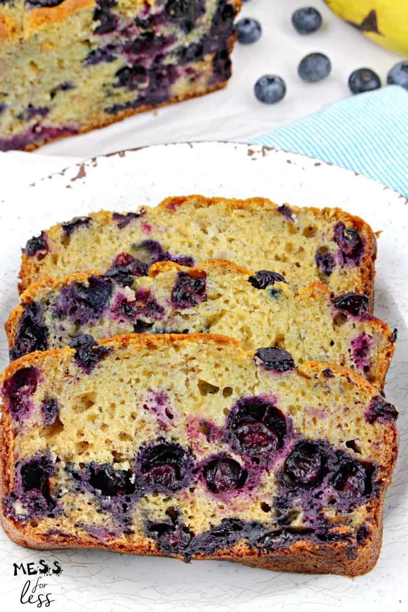 Blueberry Banana Bread Recipe