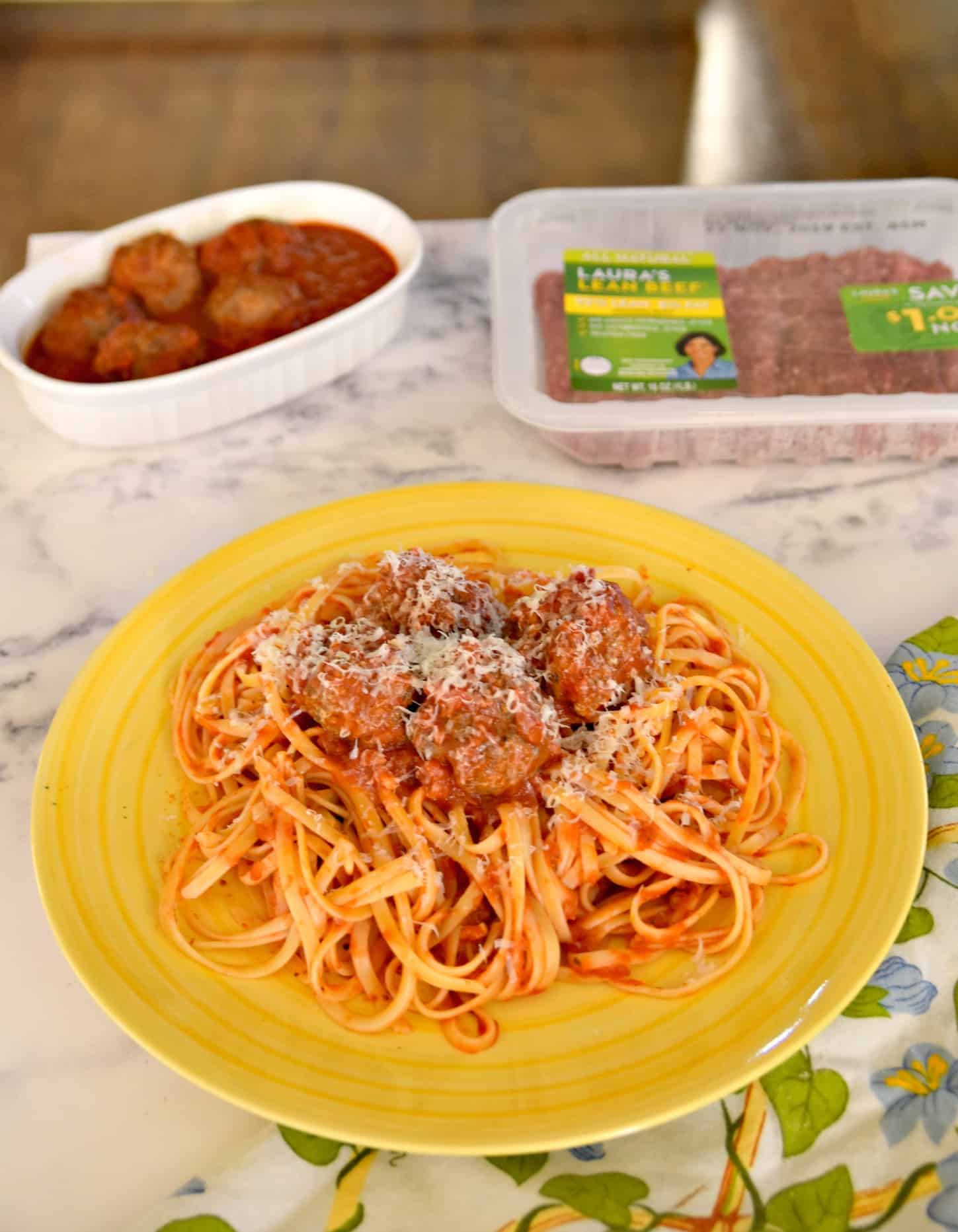 spaghetti and meatballs