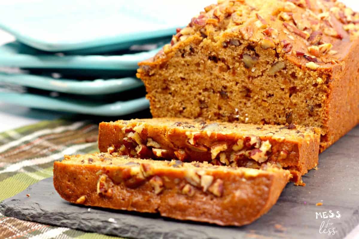 sweet potato bread with pecans