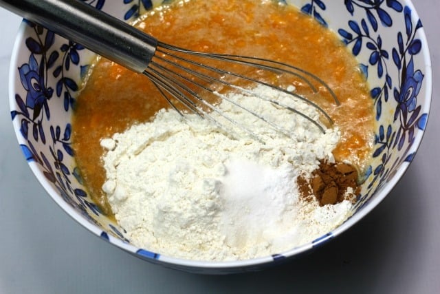 sweet potato bread batter