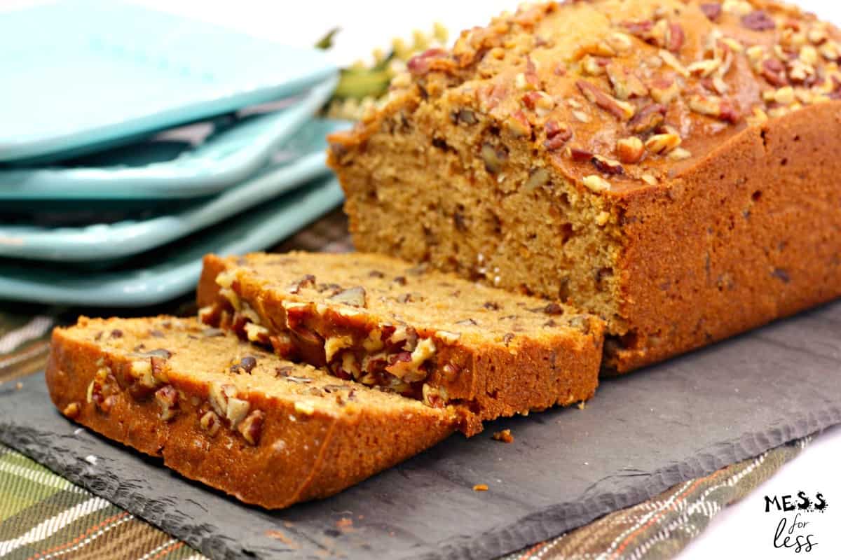 sweet potato bread with pecans