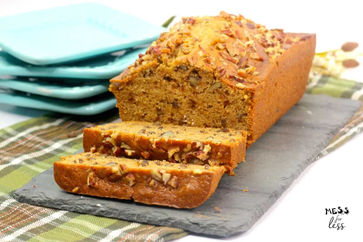 sweet potato bread with pecans