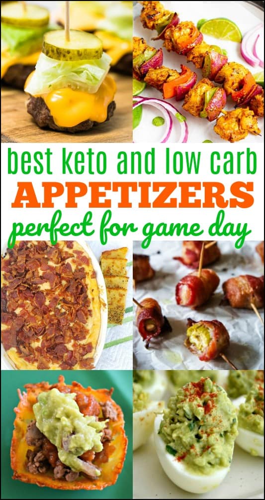 The Best Keto Appetizers for game day or any day! These will help you stay on keto and the great news is that everyone will love them.