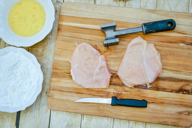 tenderizing chicken breasts