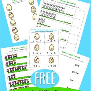 Free Easter Worksheets for Kindergarten