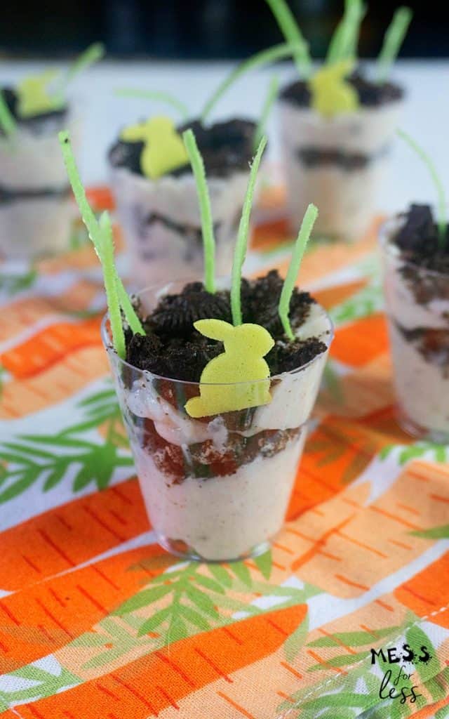 Easter Bunny Dirt Cups