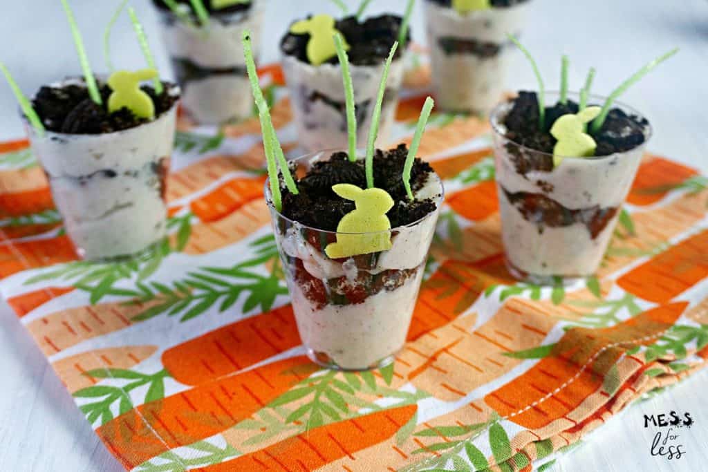 Easter Bunny Dirt Cups