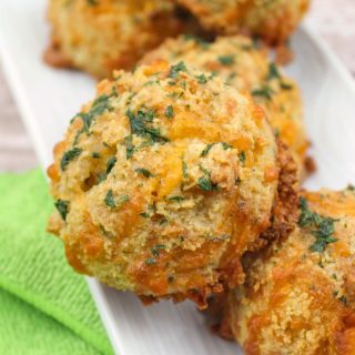 Low Carb and Keto Cheddar Biscuits 8