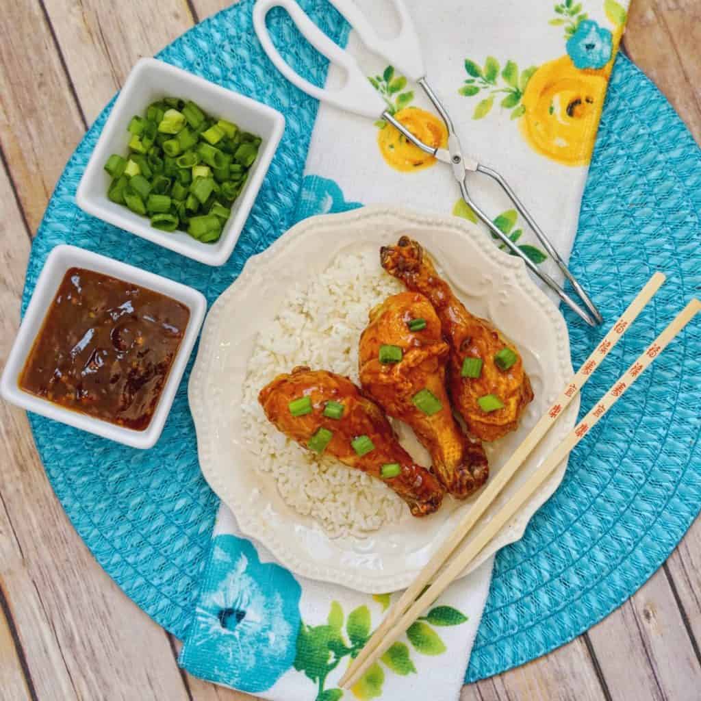 Air Fryer Chicken Teriyaki Drumsticks