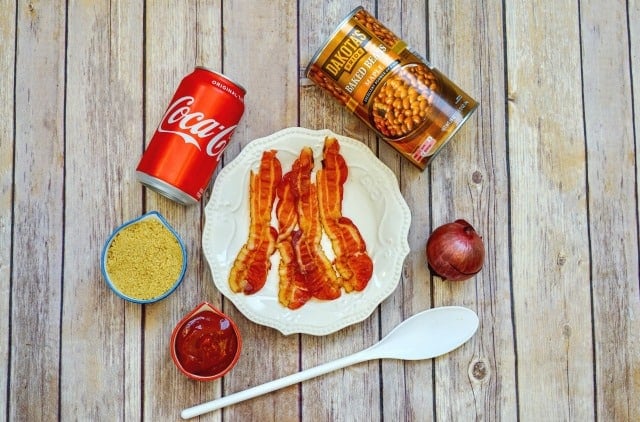 ingredients for coca cola baked beans