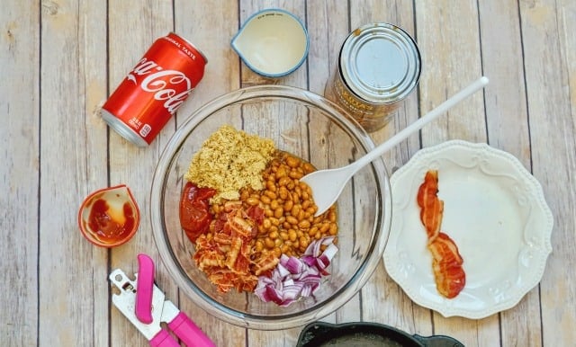 making coca cola baked beans recipe