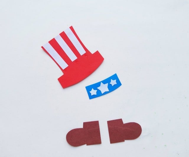 uncle sam paper craft