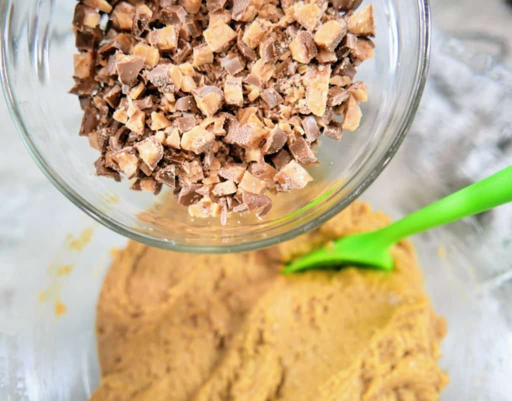 adding heath bar to cookies