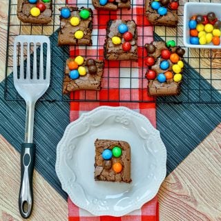 Easy MM Brownies 10