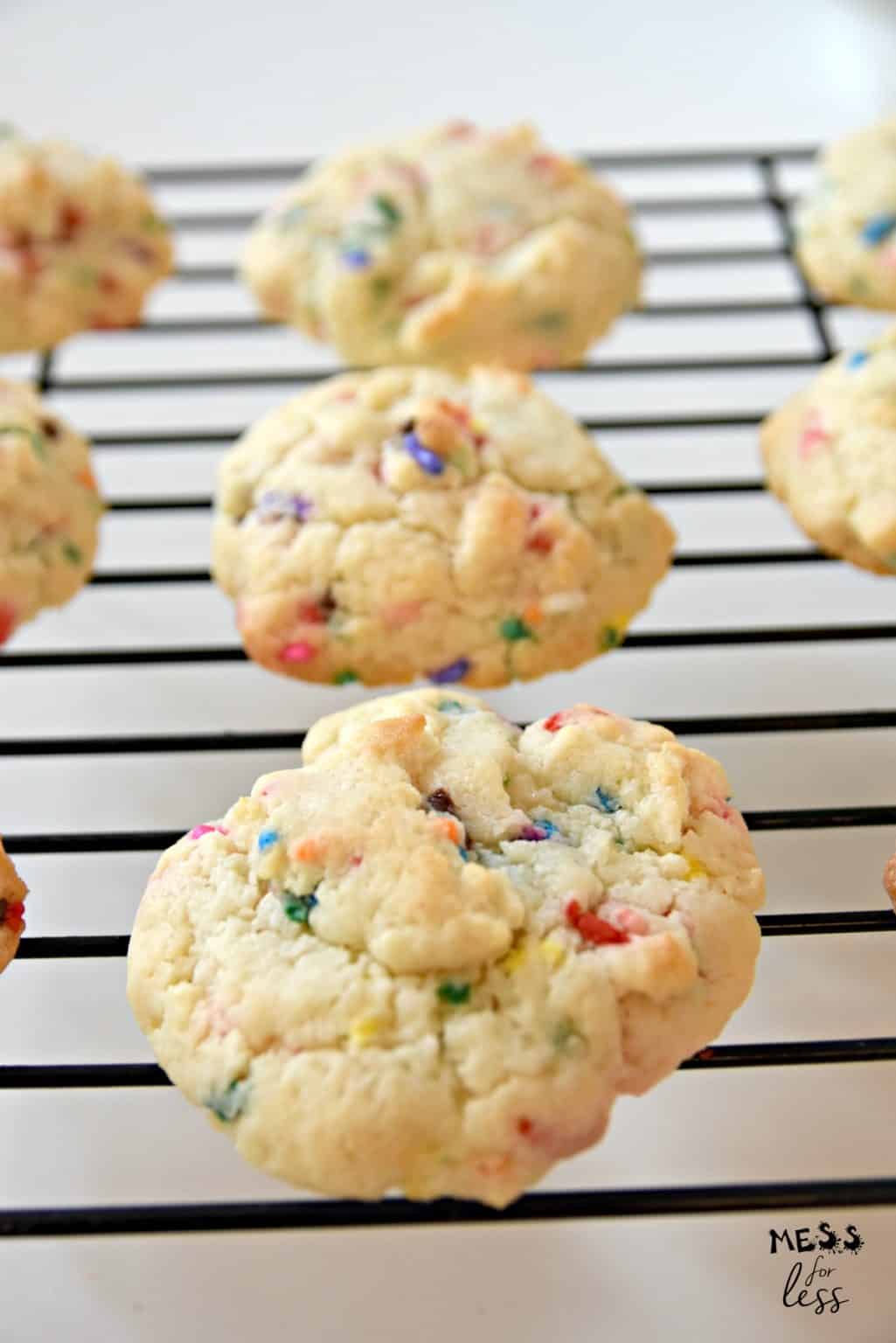 Confetti Cookies With Cake Mix Mess for Less
