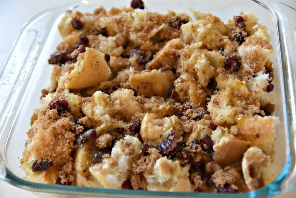 bread pudding with brown sugar