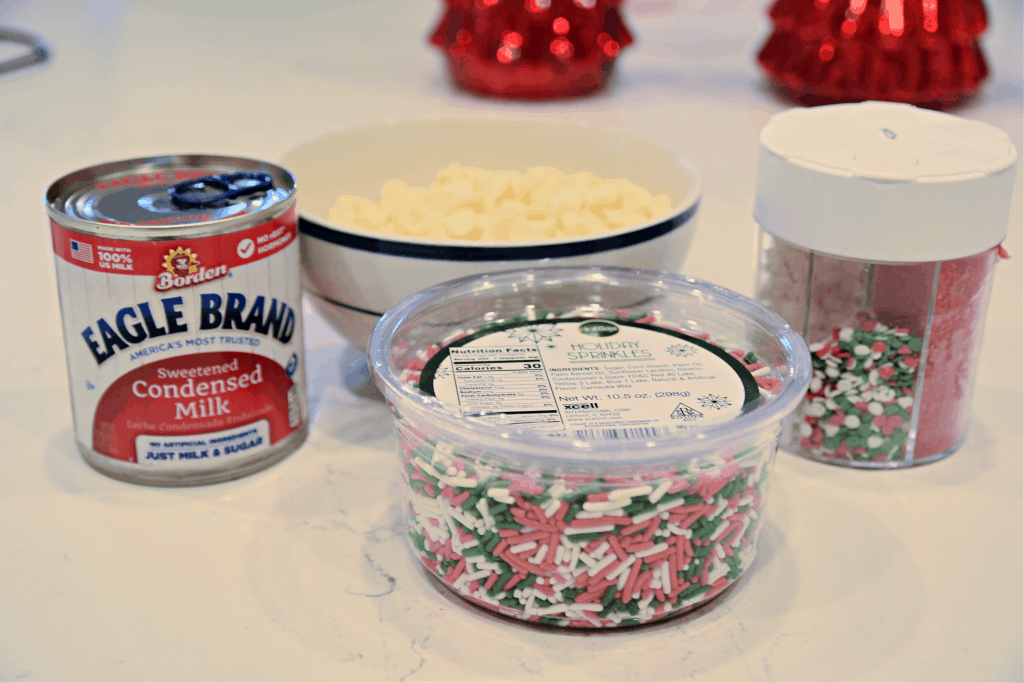 ingredients needed to make fudge
