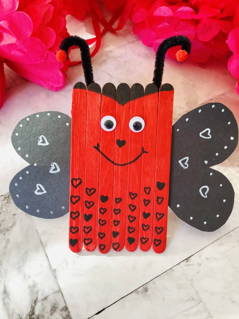 Love Bug Valentine's Craft