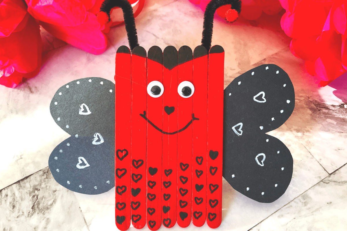 Love Bug Valentine's Craft