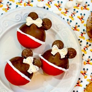 Minnie Mouse Hot Cocoa Bombs 5