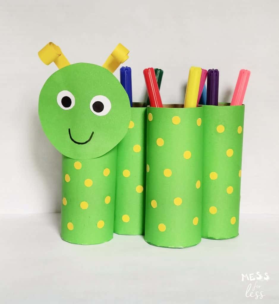 worm pencil holder