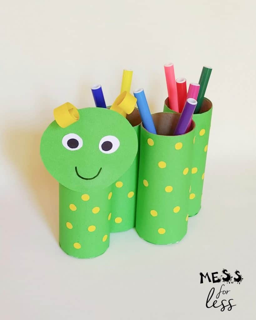 worm pencil holder