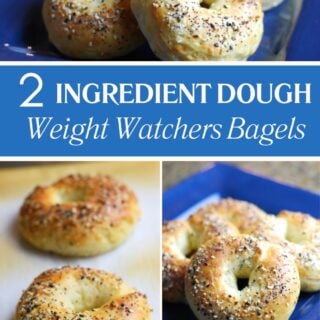 2 ingredient Weight Watchers Bagels pin