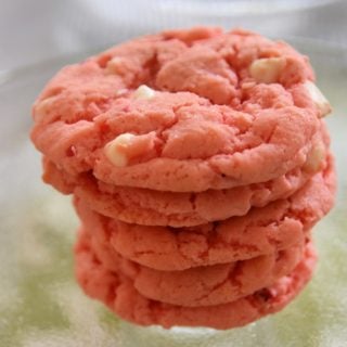 4 Ingredient Strawberry Cake Mix Cookies 16