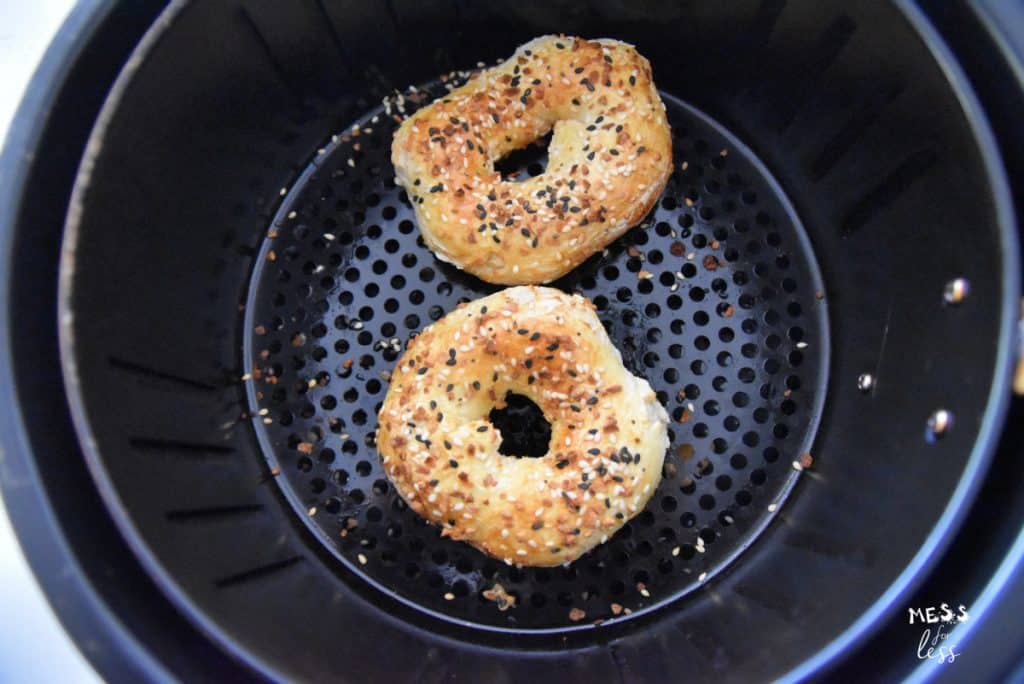 Air Fryer Two Ingredient Bagels