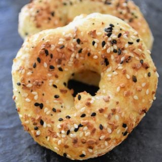 Air Fryer Two Ingredient Bagels 11