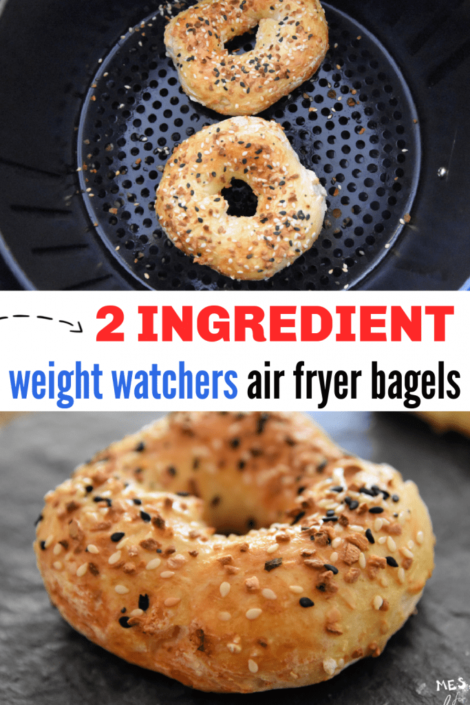 Bagels in an air fryer