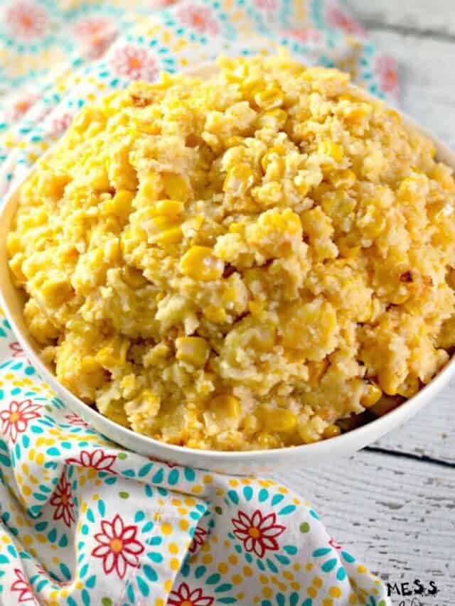 Crockpot Corn Casserole