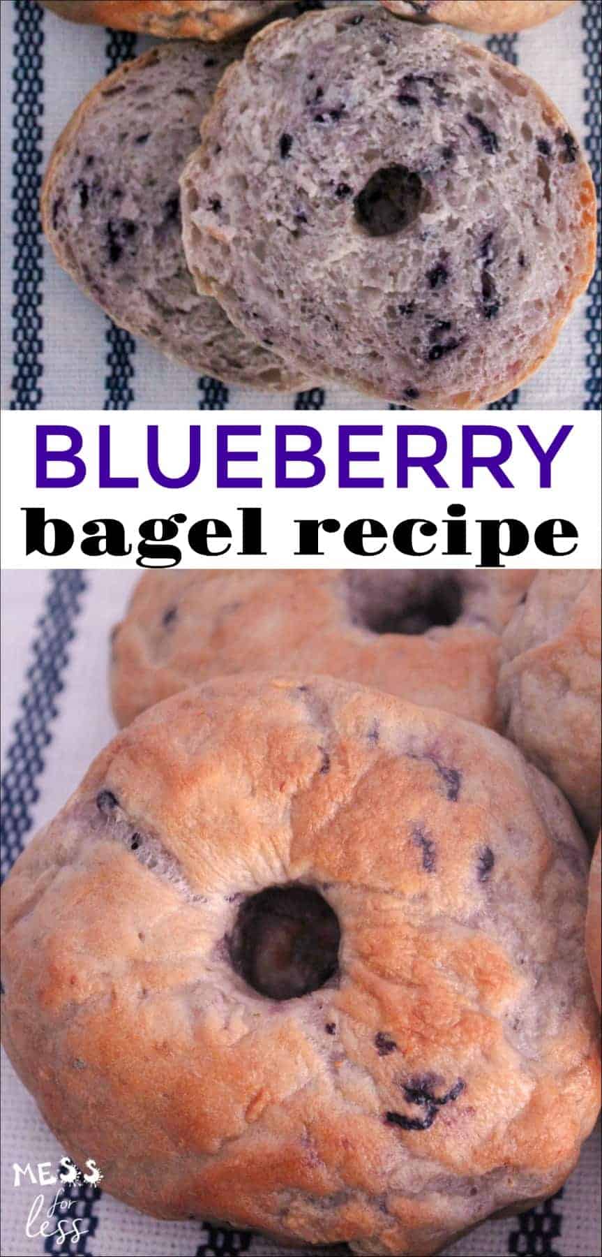 The Best Homemade Blueberry Bagels