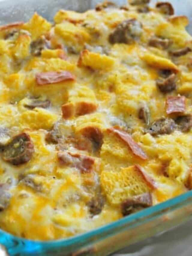 Overnight Egg Breakfast Casserole
