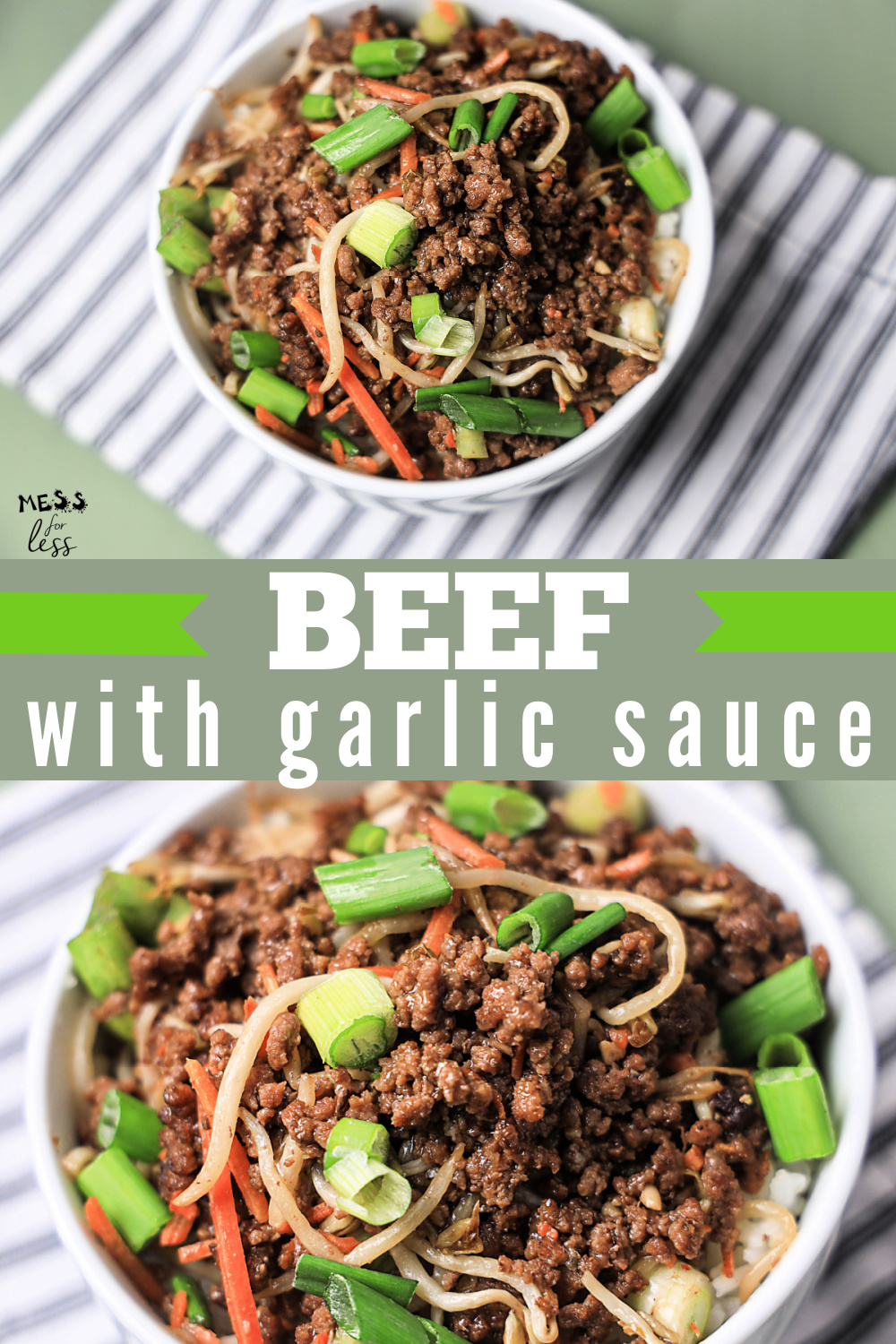 Looking for a way spice up traditional ground beef? Look no further than this Beef with Garlic Sauce. This recipe combines tender ground beef with a variety of sauces and spices to create a dish to rival your favorite takeout restaurant.