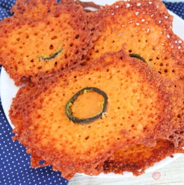 Keto Cheese Crisps with Jalepeno 7 3