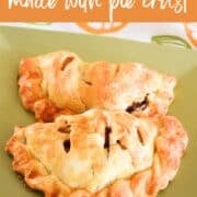 Apple Turnover with Pie Crust pin
