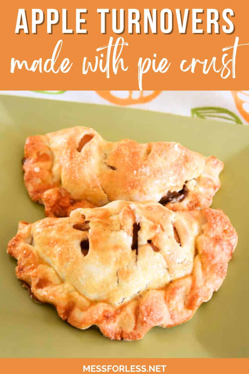 Apple Turnover with Pie Crust pin