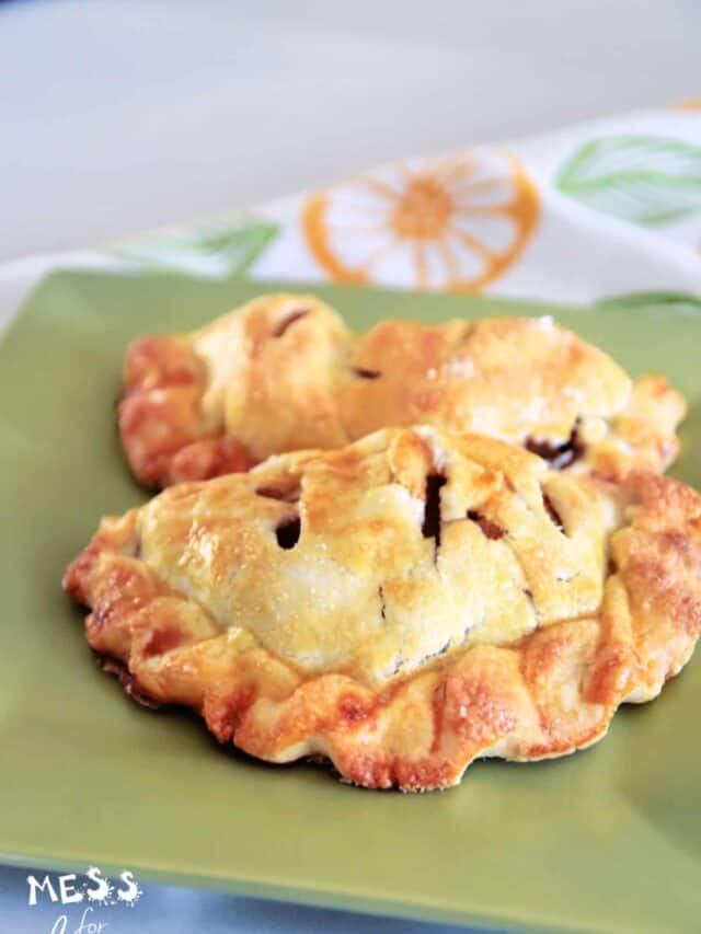 Pie Crust Apple Turnovers Mess for Less