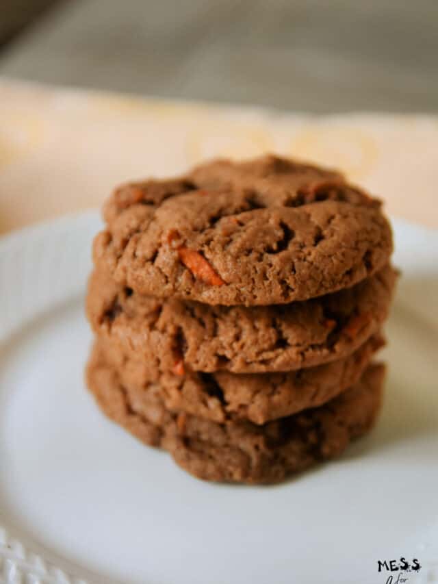 Carrot Cake Cookies with Cake Mix