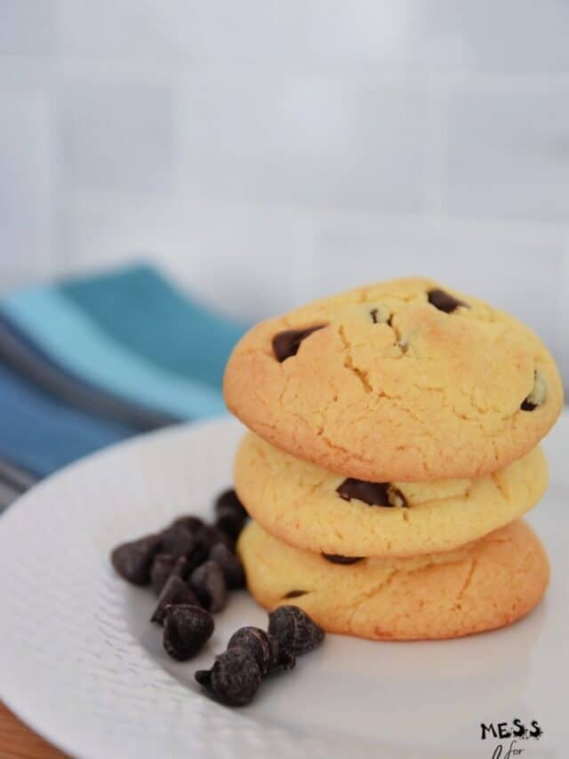 Chocolate Chip Air Fryer Cookies