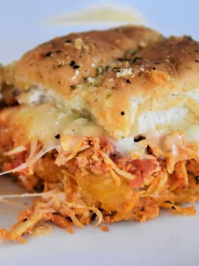 How to Make Chicken Parm Sliders