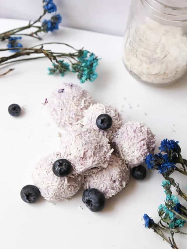 Keto Blueberry Fat Bomb